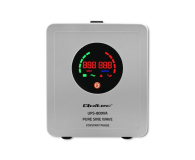 Qoltec Pure Sine Wave UPS | 800VA | 560W | Stała faza | Szary - 1088151 - zdjęcie 6